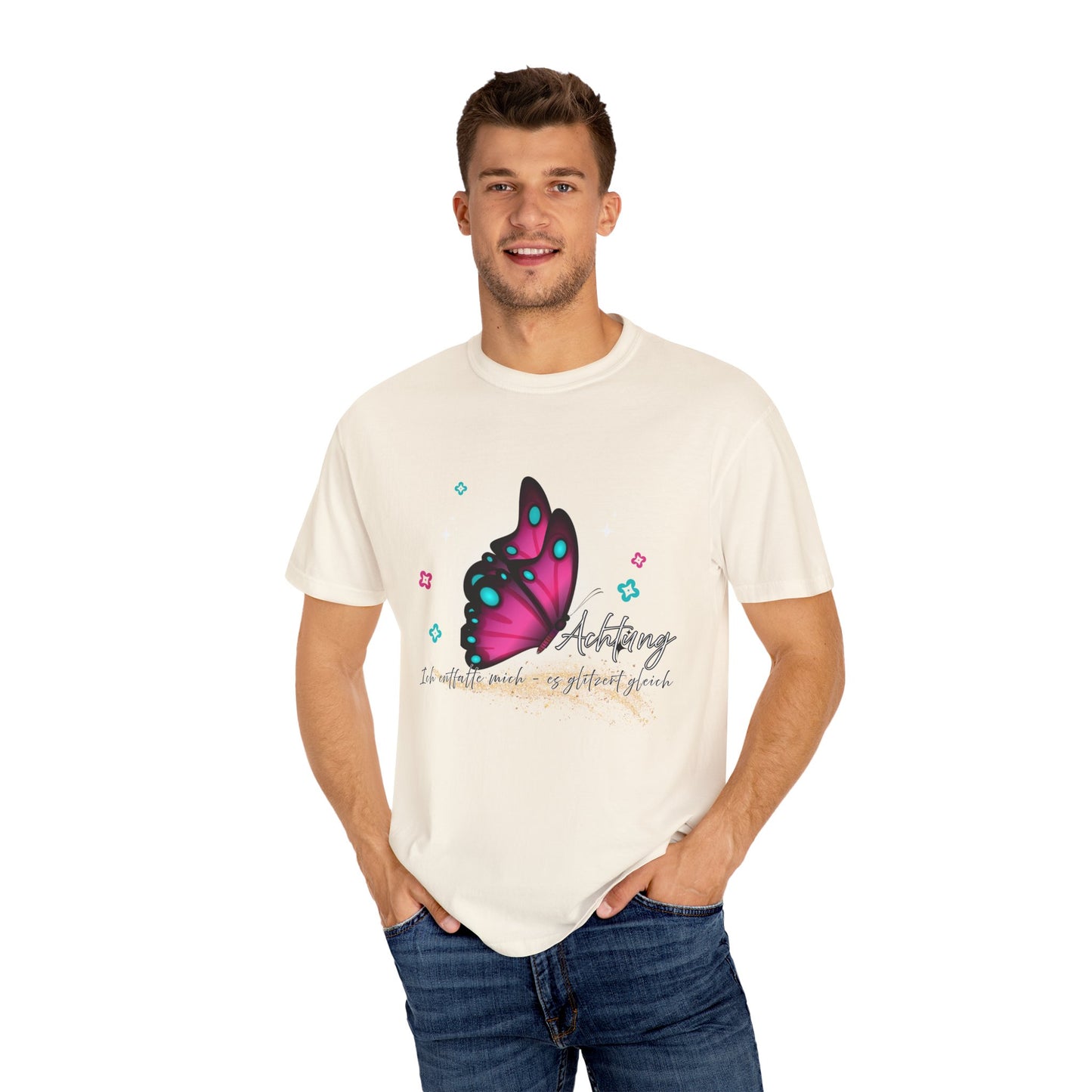 Achtung ich glitzere gleich... T shirt