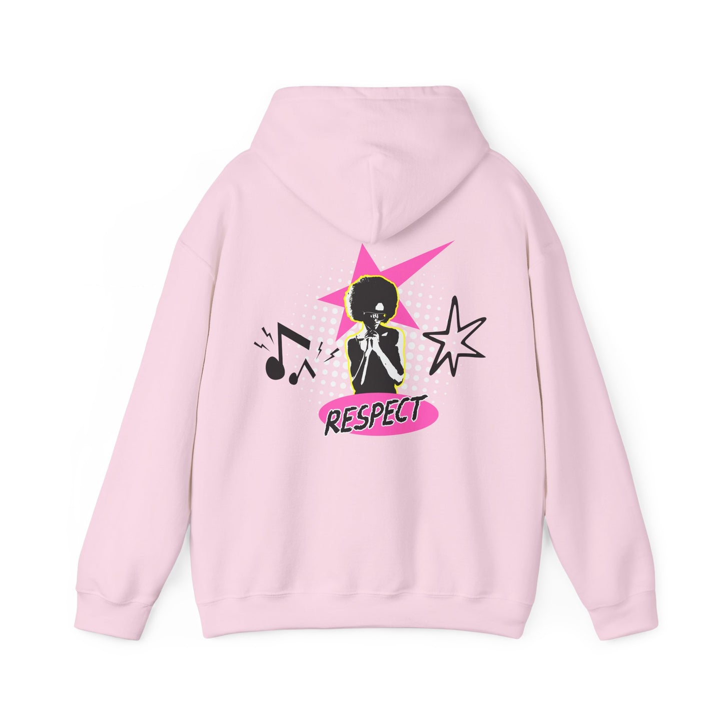 Respect Unisex Hooded Sweatshirt, Streetwear Hoodie