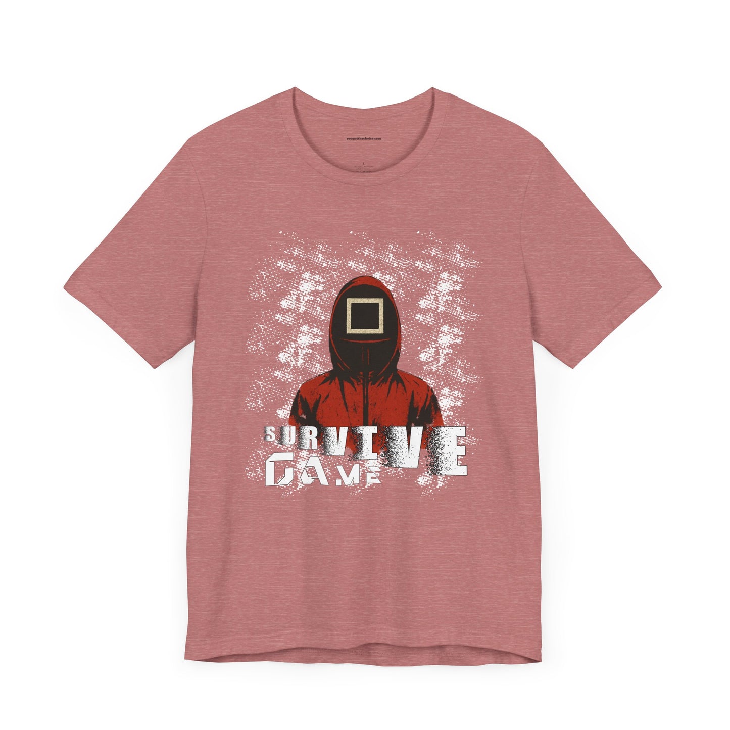 Squid Game Unisex Jersey Tee - Casual Graphic Shirt for Fans
