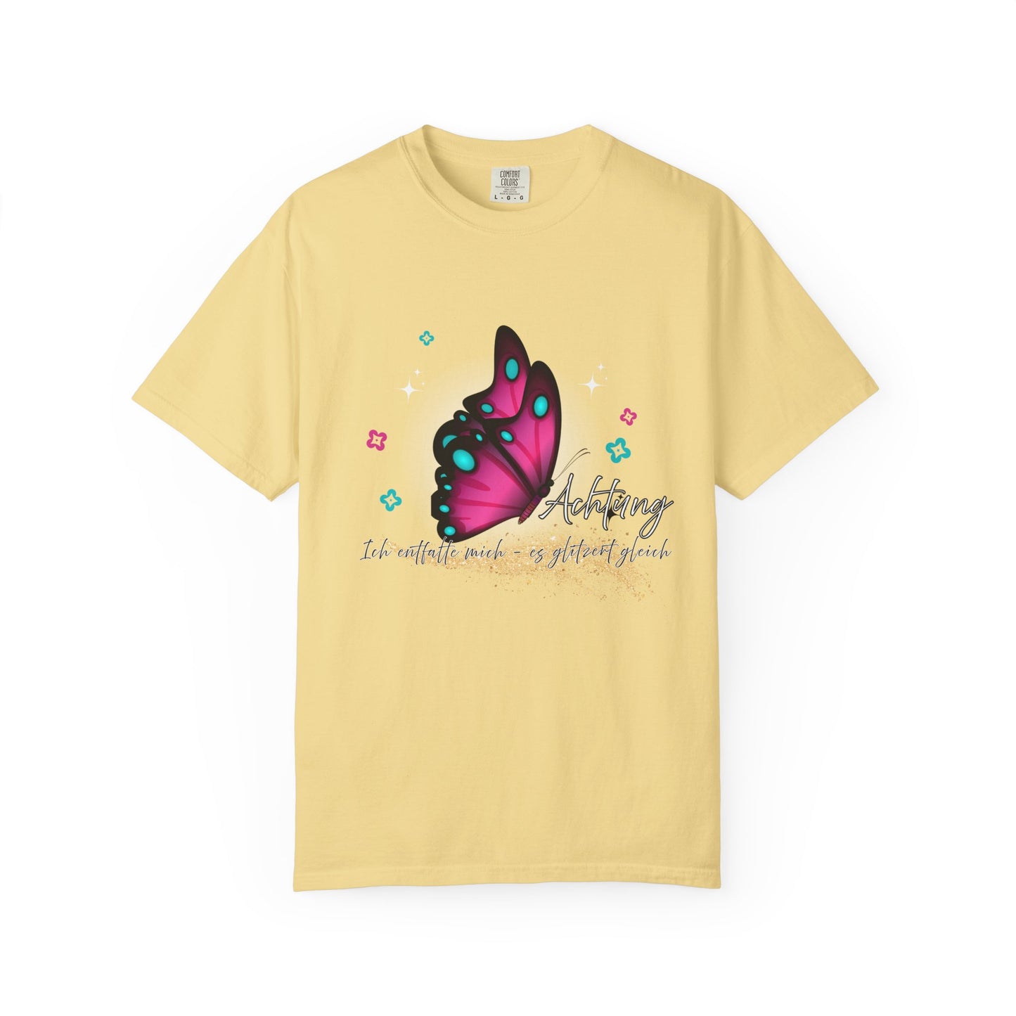Achtung ich glitzere gleich... T shirt