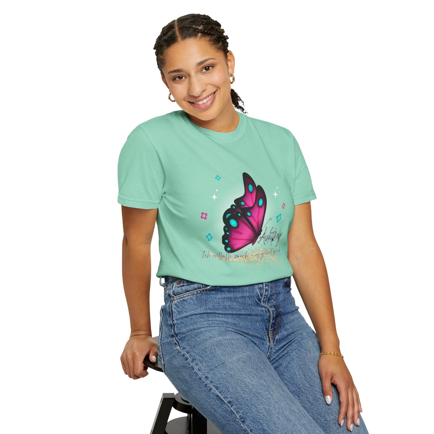Achtung ich glitzere gleich... T shirt