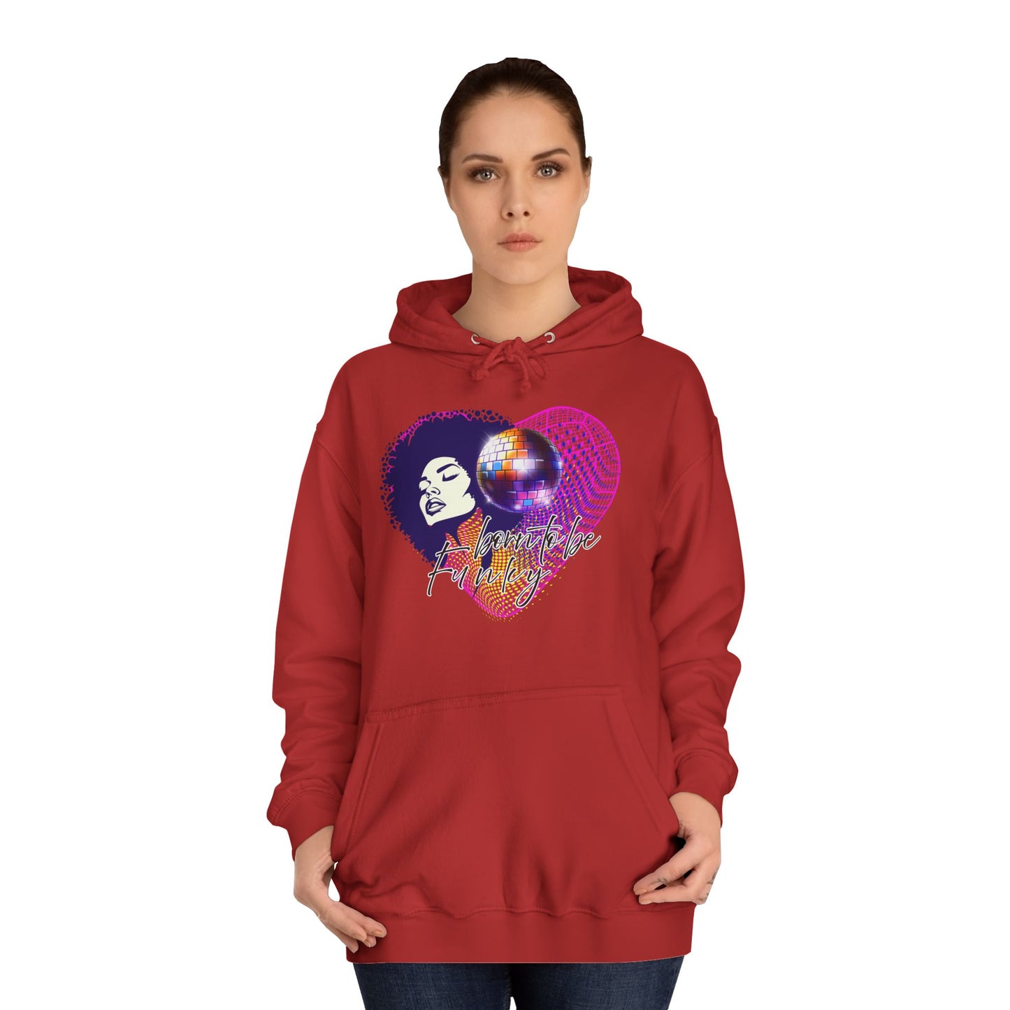 Born to be funky Hoodie - Melly Silence