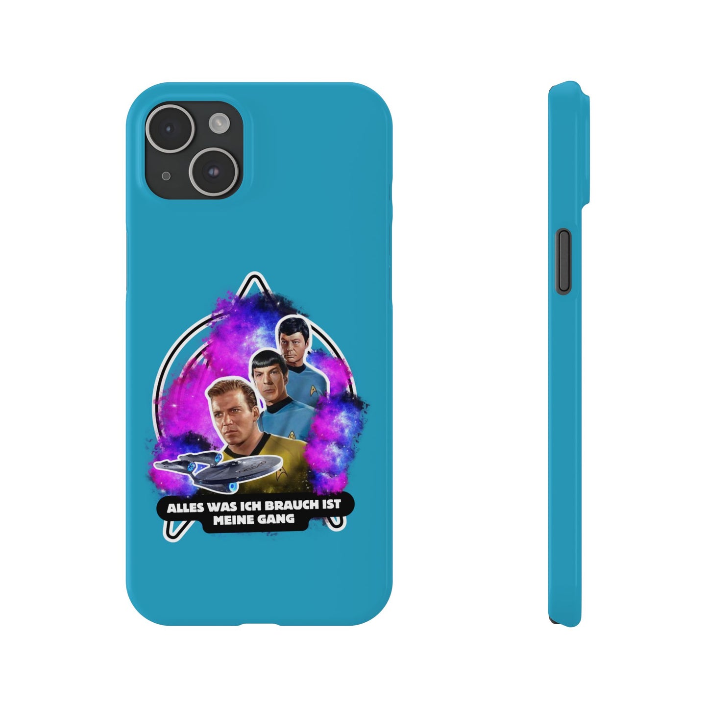 Handyhülle - Star trek Slim Phone Cases "Alles was ich brauch ist meine Gang", Star Trek