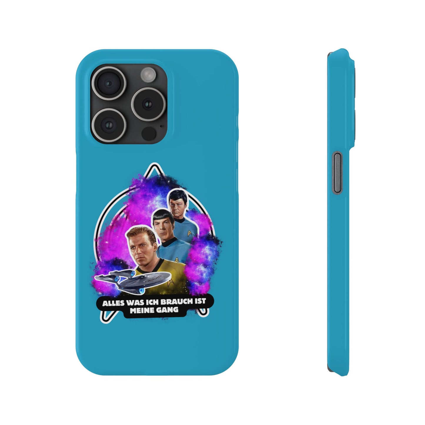 Handyhülle - Star trek Slim Phone Cases "Alles was ich brauch ist meine Gang", Star Trek