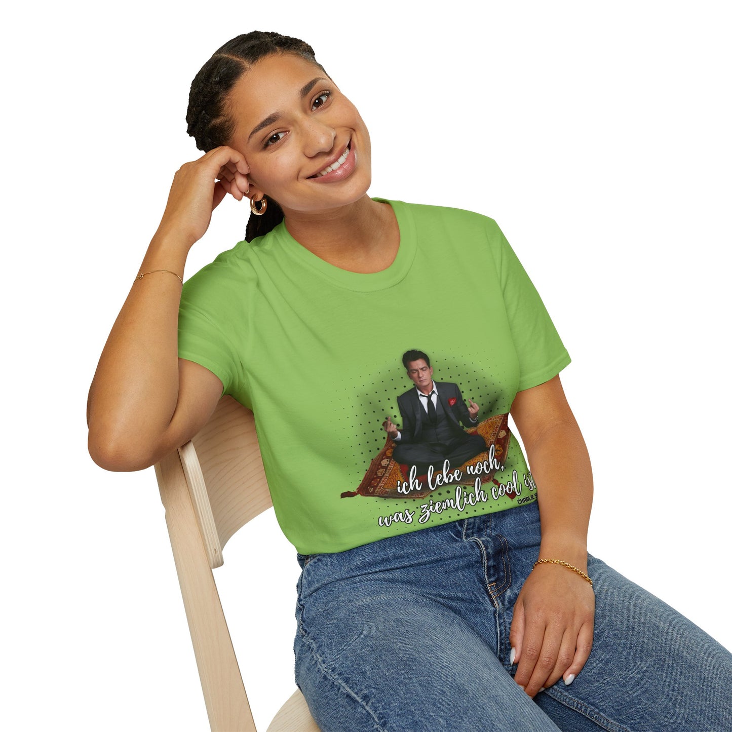 Ich lebe noch! T-Shirt Charlie Sheen