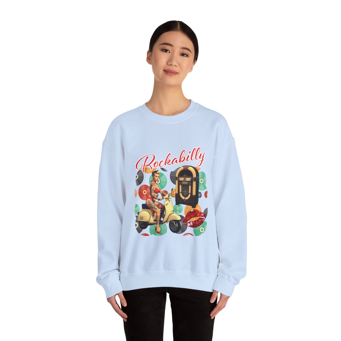 RockabillyHeavy Blend Sweatshirt | Vintage vibe