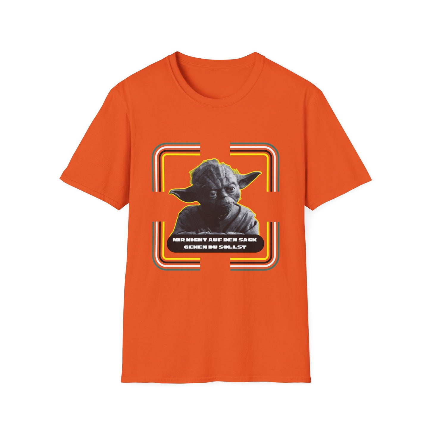 Yoda-Inspired Unisex T-Shirt - 'MIR NICHT AUF DEN... GEHEN DU SOLLST'