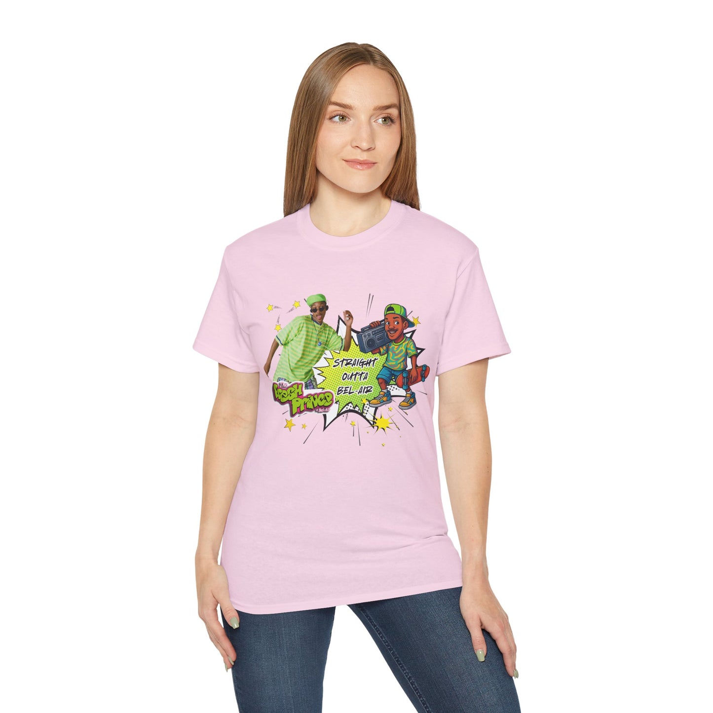Prince from Bel Air, Hip-Hop Fashion Shirt, Vintage 90s Style