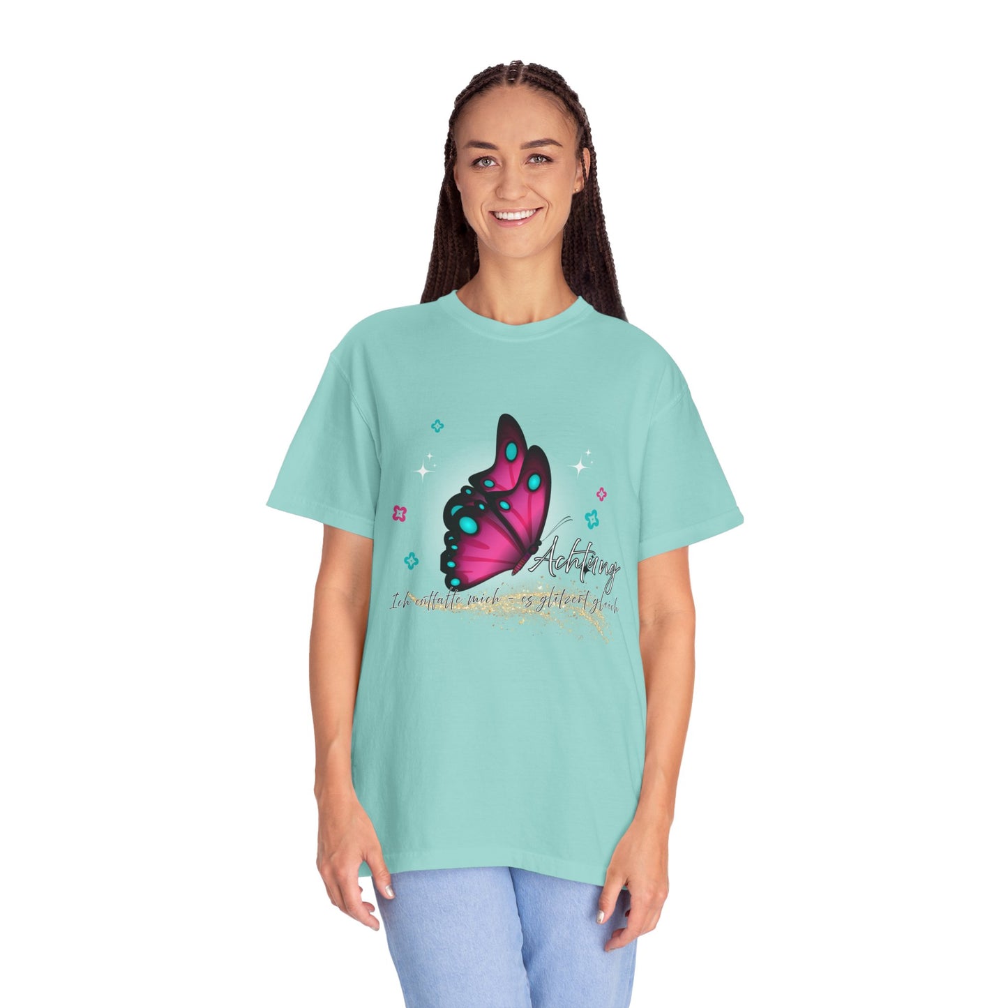 Achtung ich glitzere gleich... T shirt
