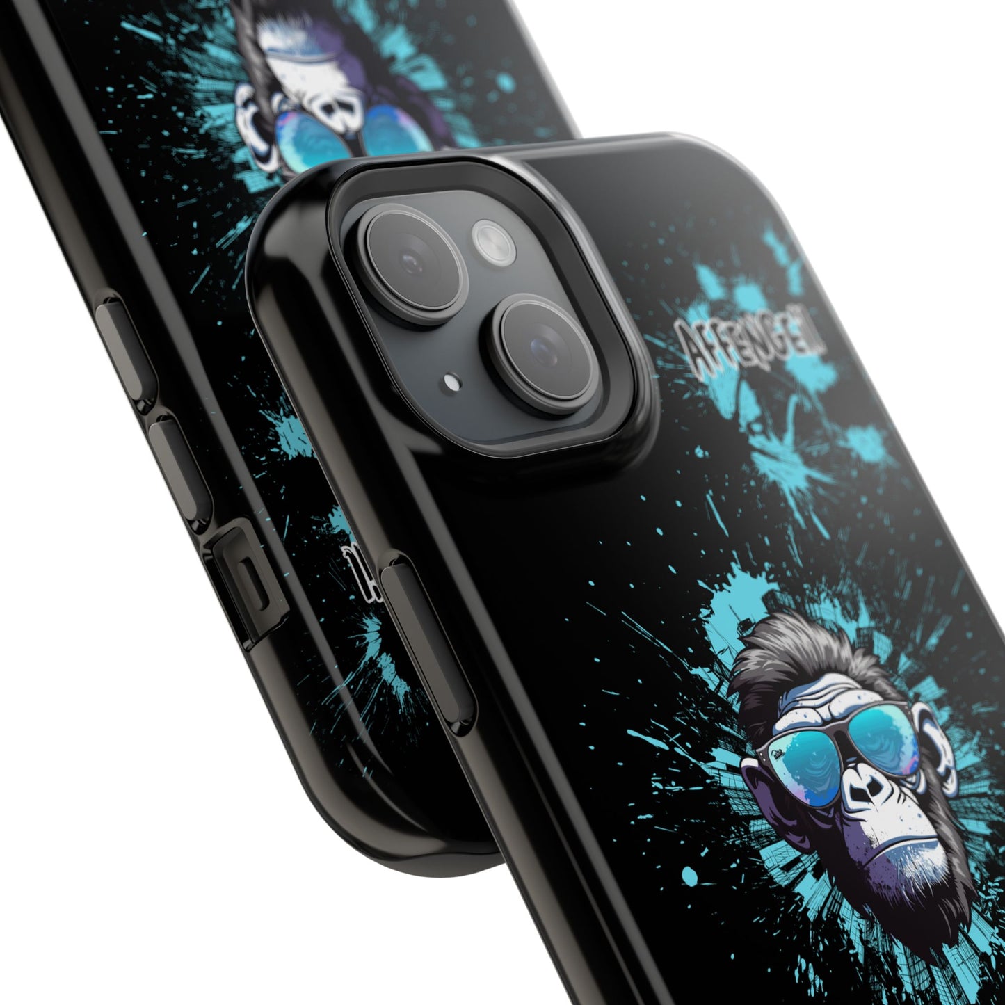 Affengeil - oder? Trendy Gorilla Phone Case - Impact-Resistant, Bold Design for Animal Lovers