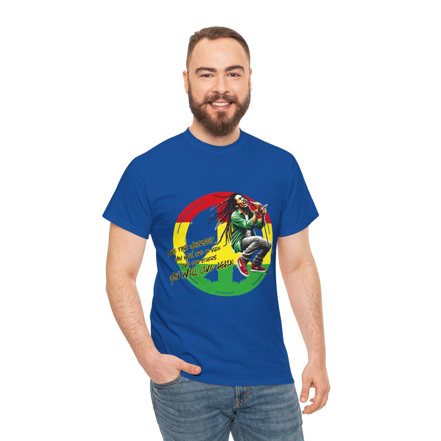 B o b M a r l e y Unisex T shirt - Raggae