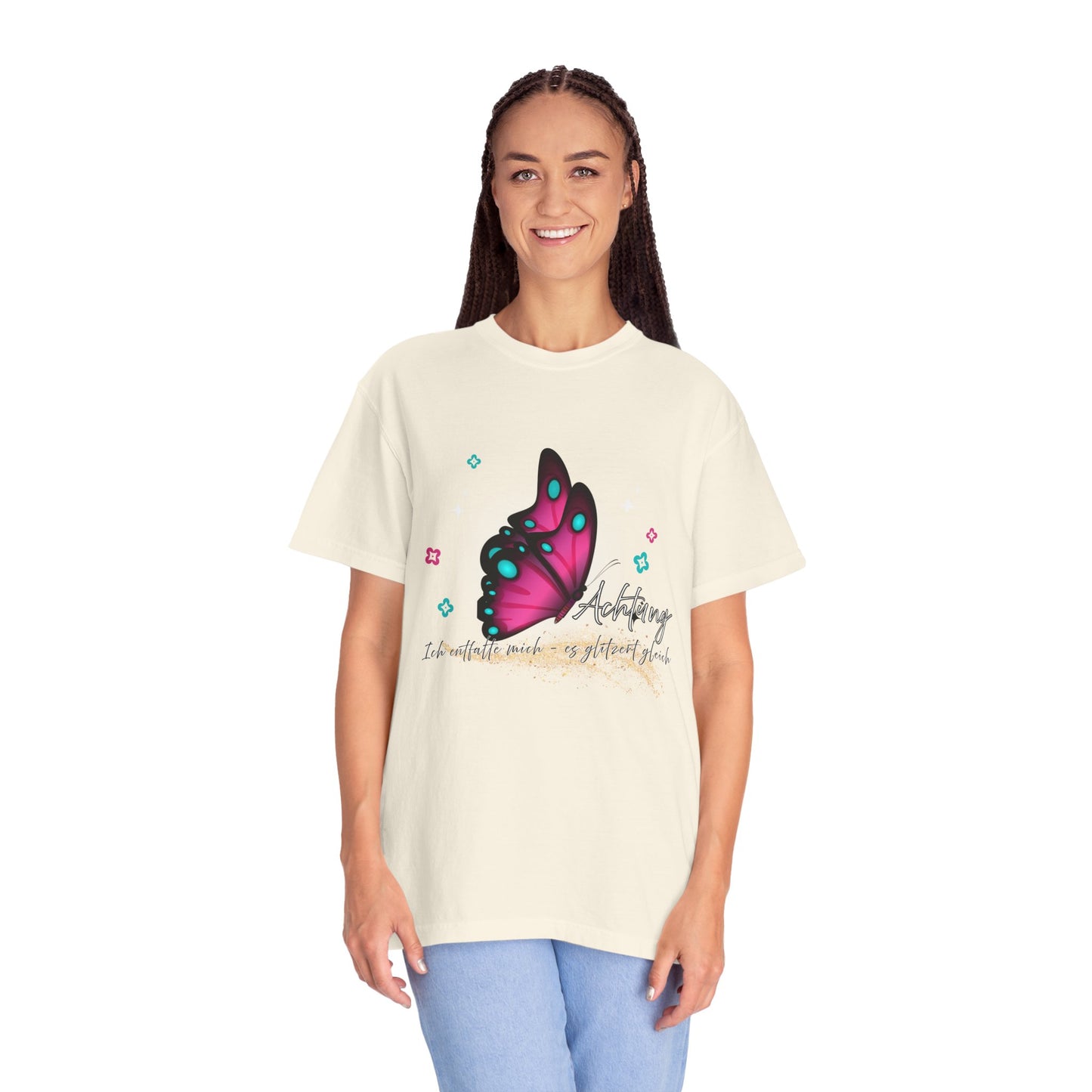 Achtung ich glitzere gleich... T shirt
