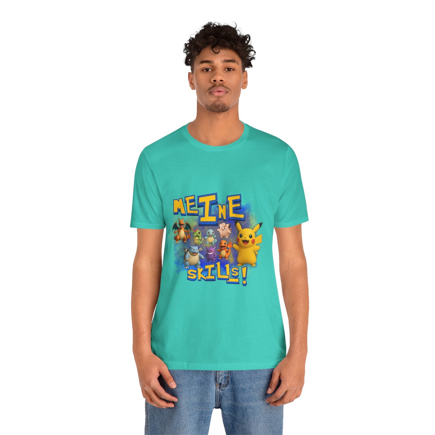 Pokemon Skills Unisex Tee, Fun Casual Shirt
