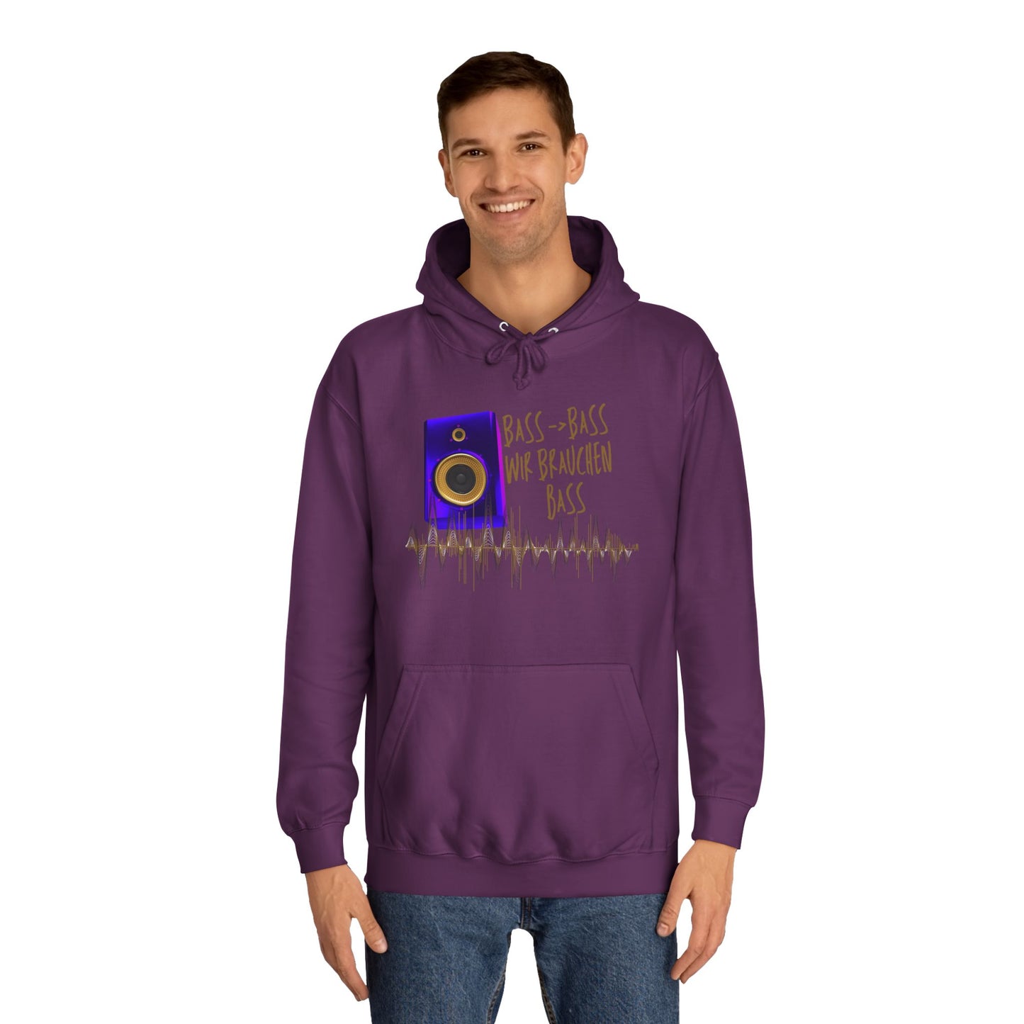 Bass, Bass wir brauchen Bass! Audio Vibes Hoodie | Unisex