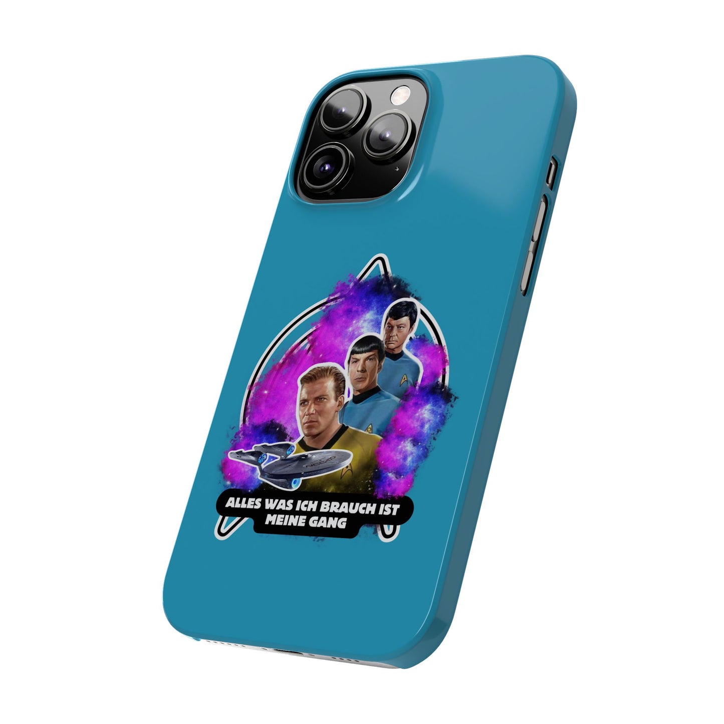 Handyhülle - Star trek Slim Phone Cases "Alles was ich brauch ist meine Gang", Star Trek