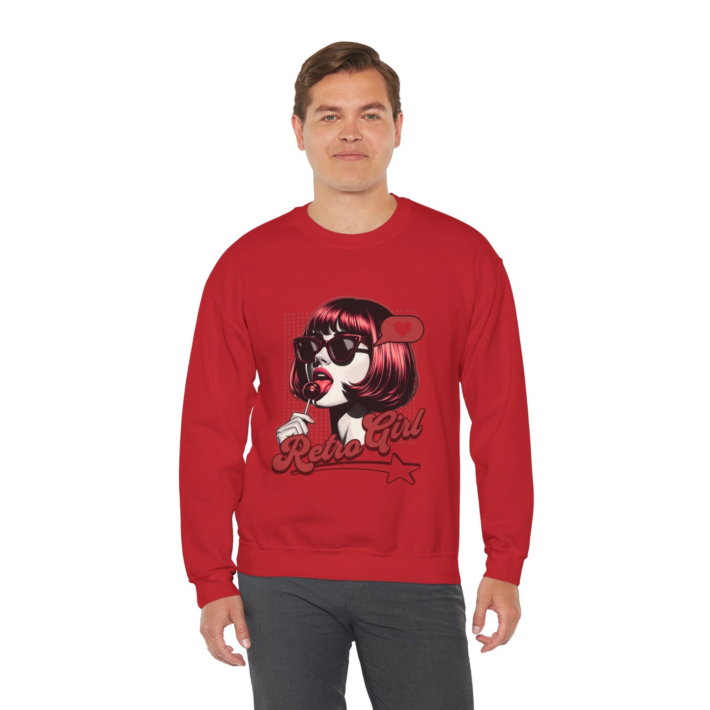 Retrogirl Pop Art Women's Sweatshirt