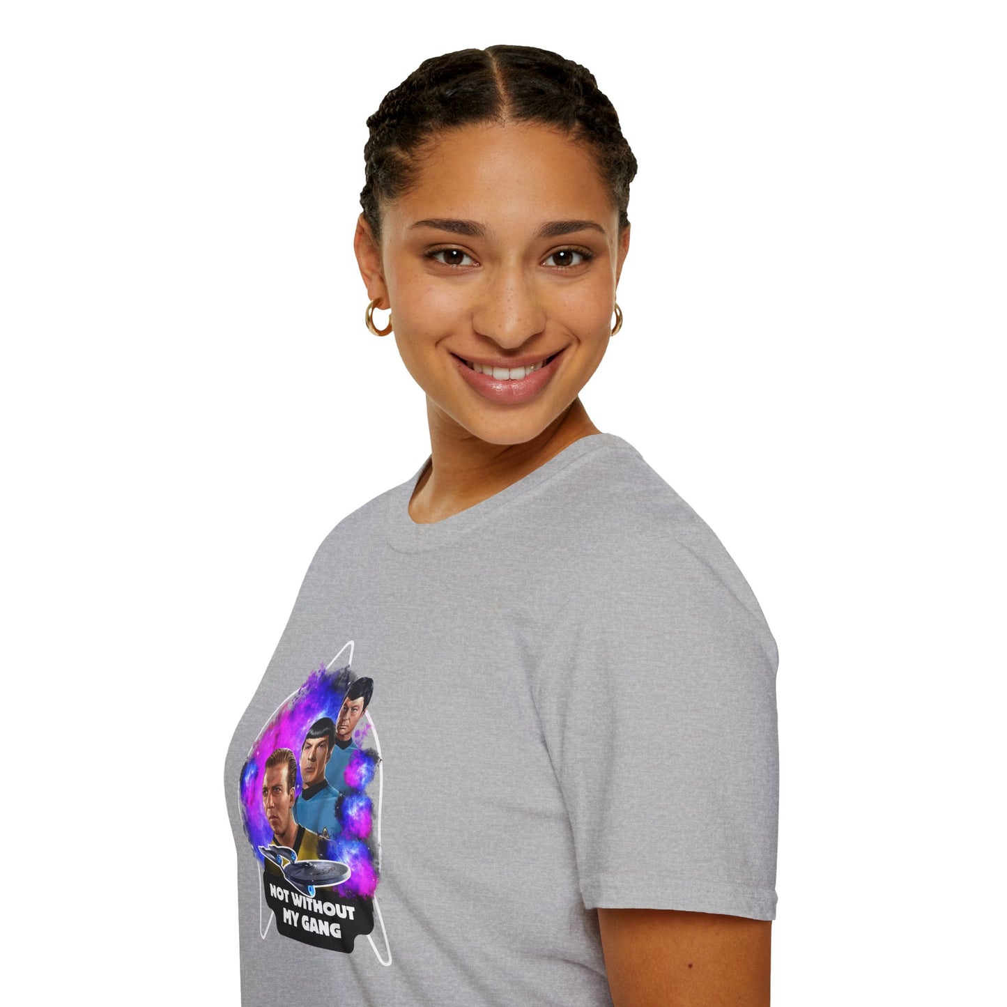 Not Without My Gang Unisex T-Shirt - Nostalgic Space Adventure Tee for Fans