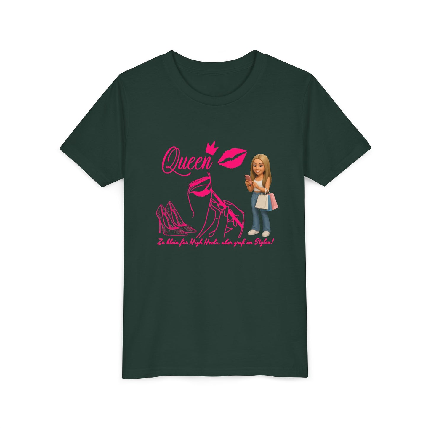 Girls' Queen Tee - Fun & Stylish