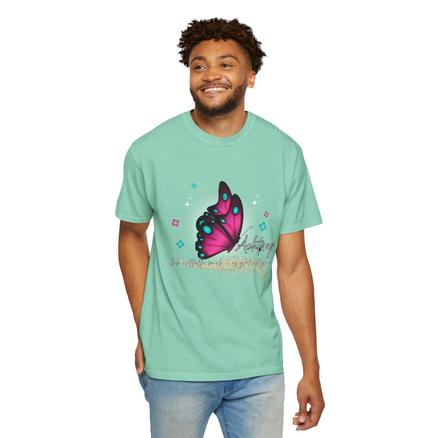 Achtung ich glitzere gleich... T shirt