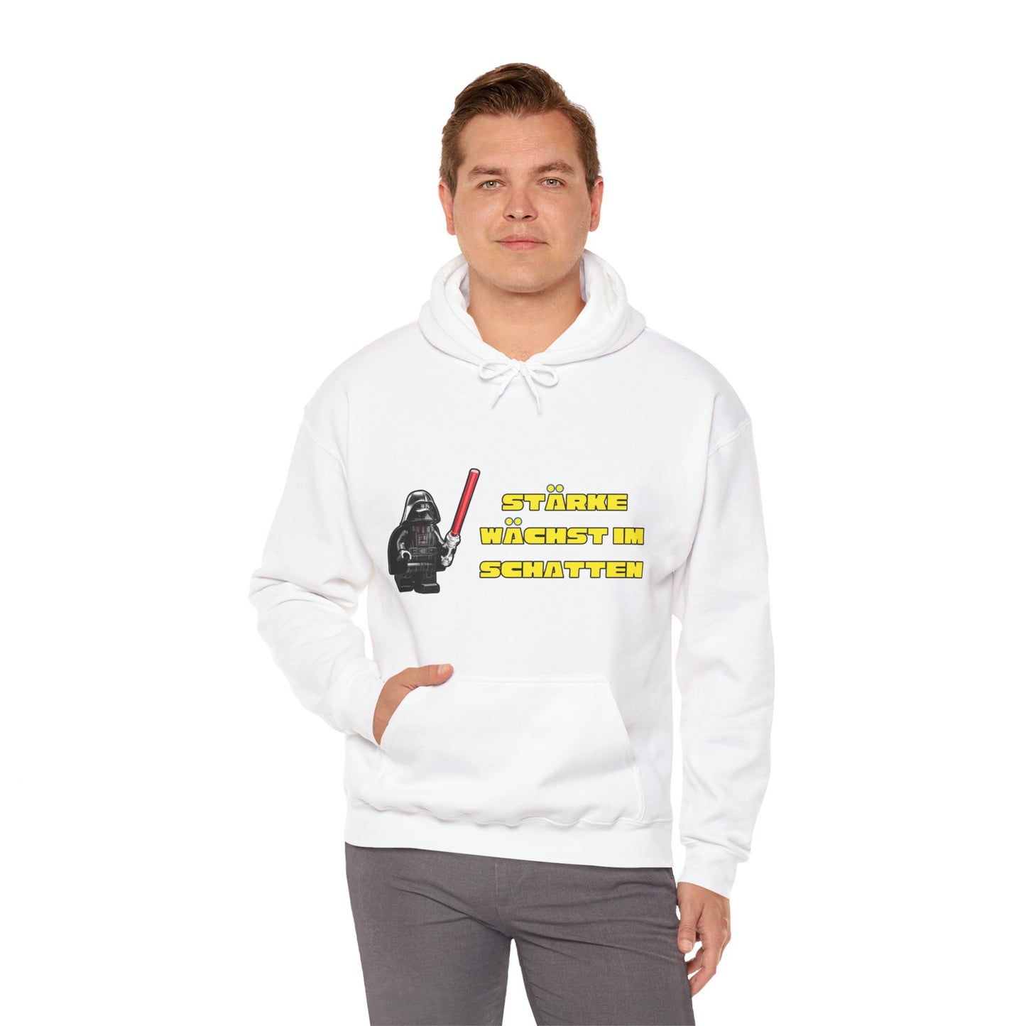 Darth Vader Inspired Hoodie - "Strength grows in the shadows"