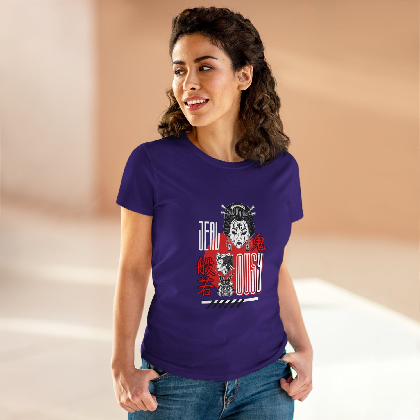 Geisha Style T- Shirt wecke die Geisha in dir