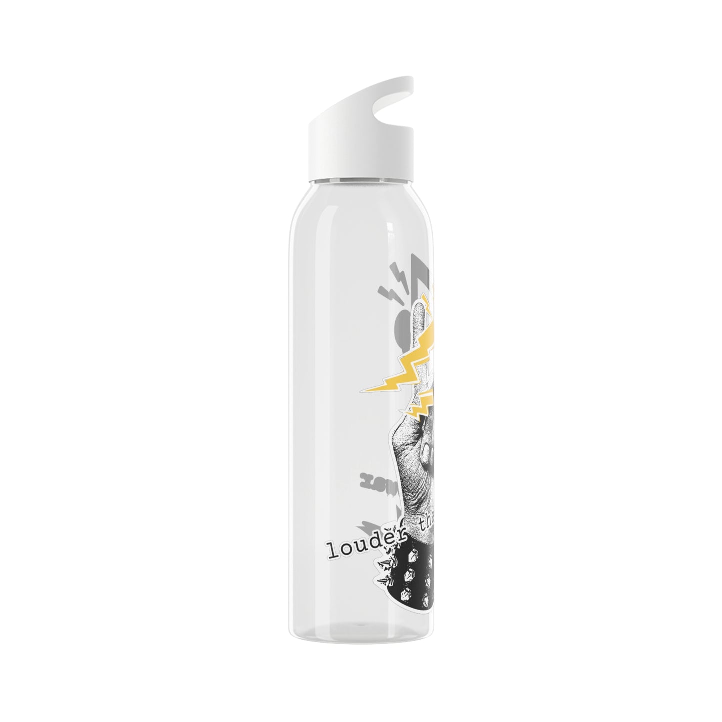 Rock 'n' Roll Water Bottle, Louder than manowar