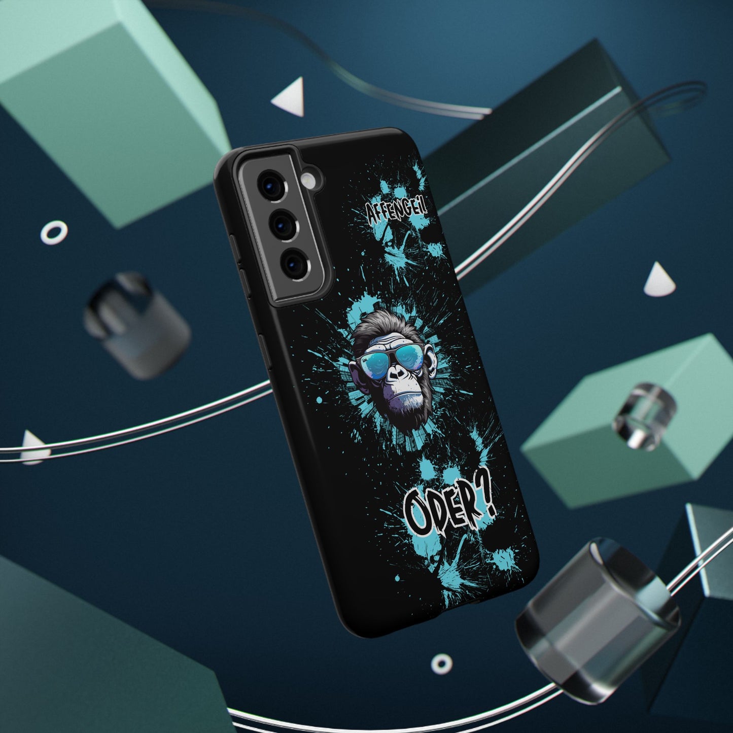 Affengeil - oder? Trendy Gorilla Phone Case - Impact-Resistant, Bold Design for Animal Lovers