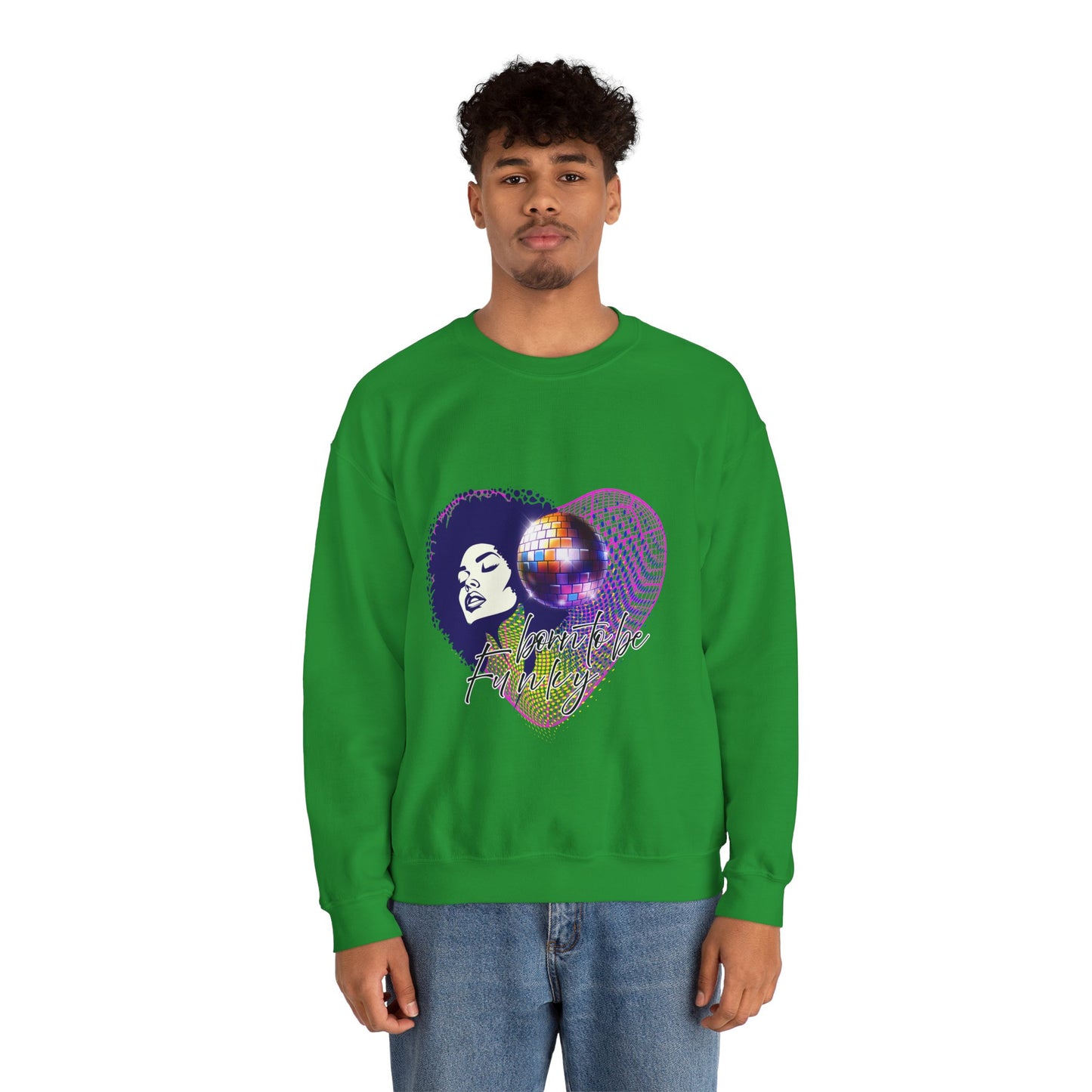 Born to be funky Sweatshirt - Melly Silence