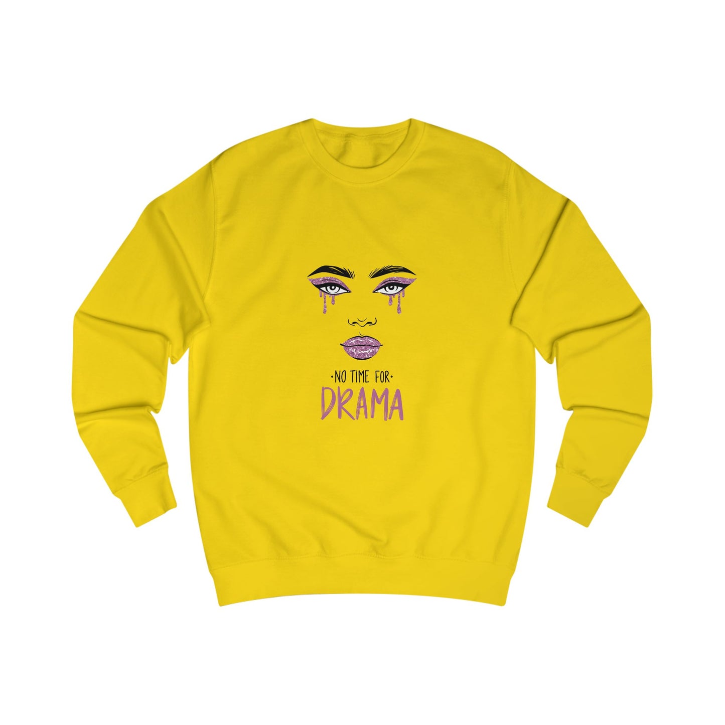 Drama Queen Unisex Sweatshirt, Cozy Pullover, Gift for Her, Casual Wear, Trendy Apparel, Unique Graphic Sweatshirt
