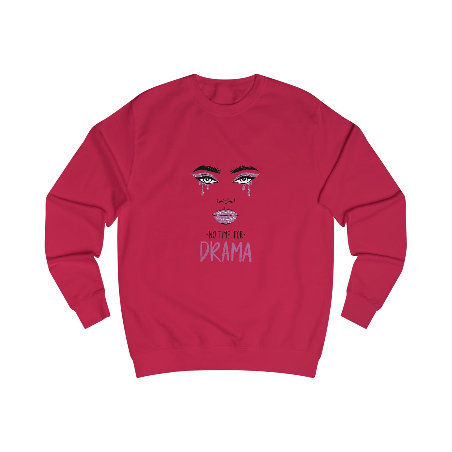 Drama Queen Unisex Sweatshirt, Cozy Pullover, Gift for Her, Casual Wear, Trendy Apparel, Unique Graphic Sweatshirt