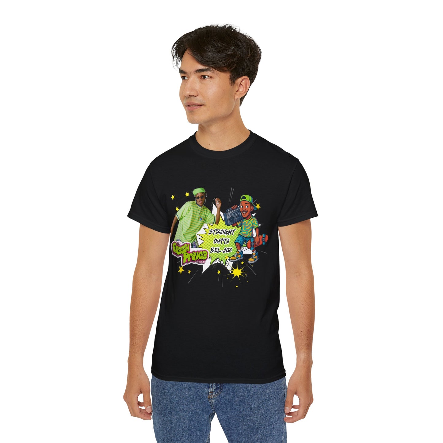 Prince from Bel Air, Hip-Hop Fashion Shirt, Vintage 90s Style