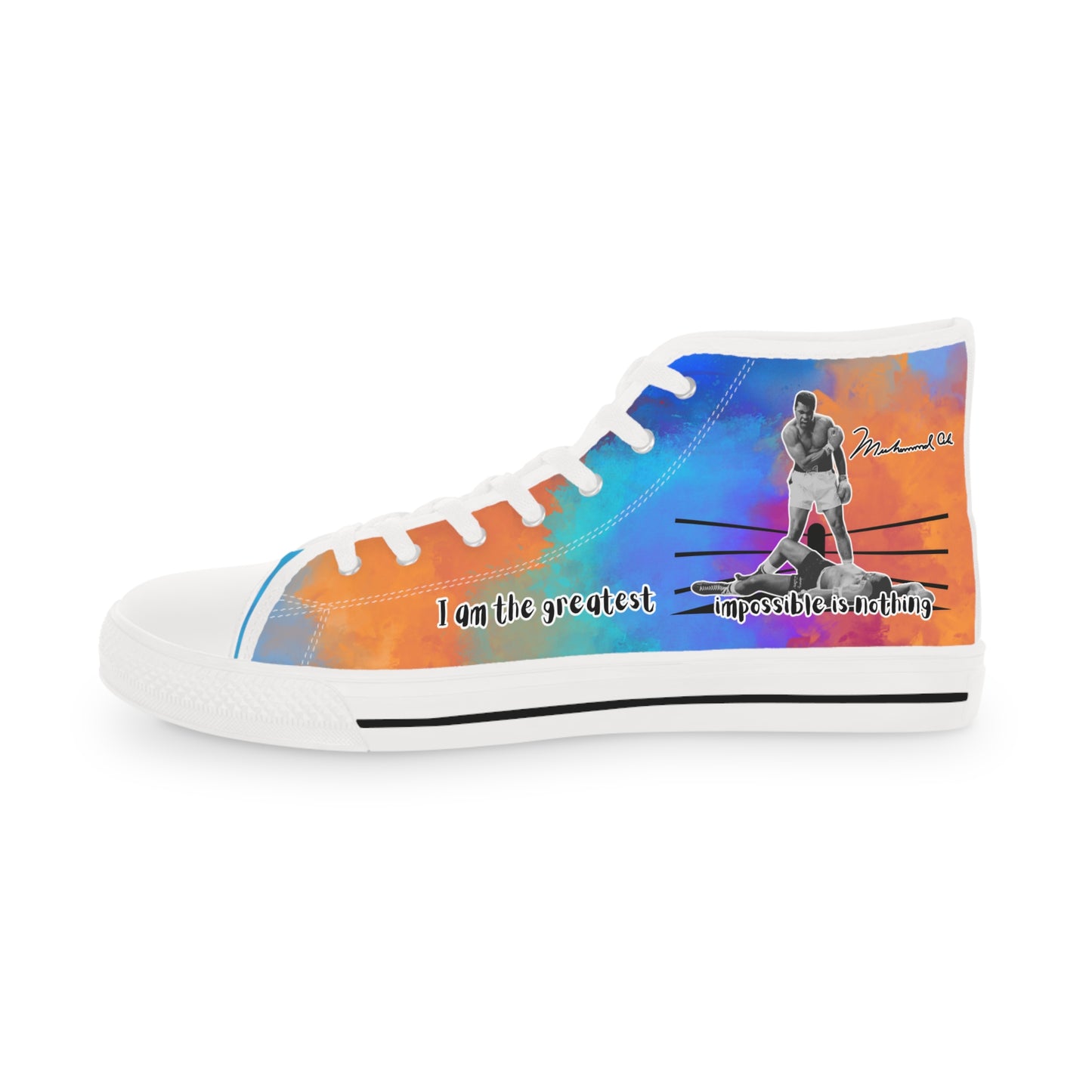 Muhammad Ali High-Top Sneakers