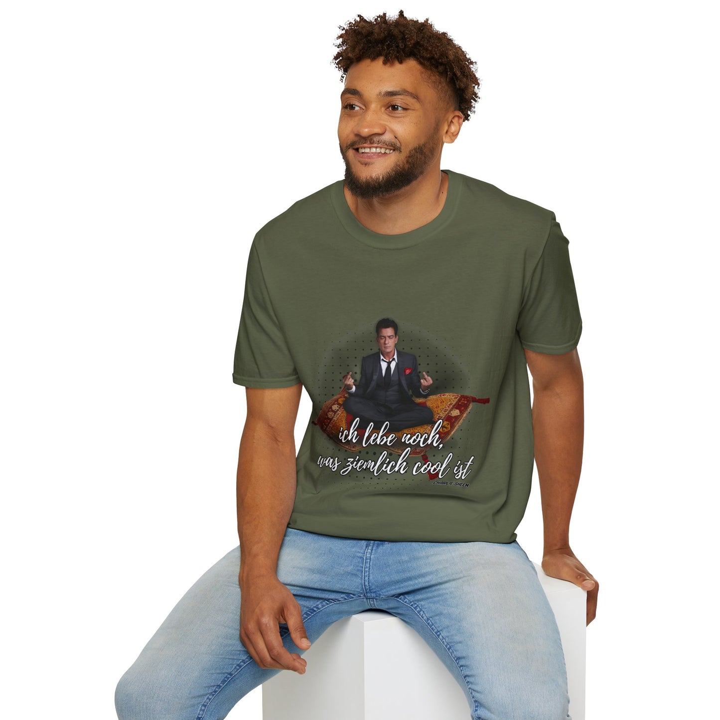 Ich lebe noch! T-Shirt Charlie Sheen