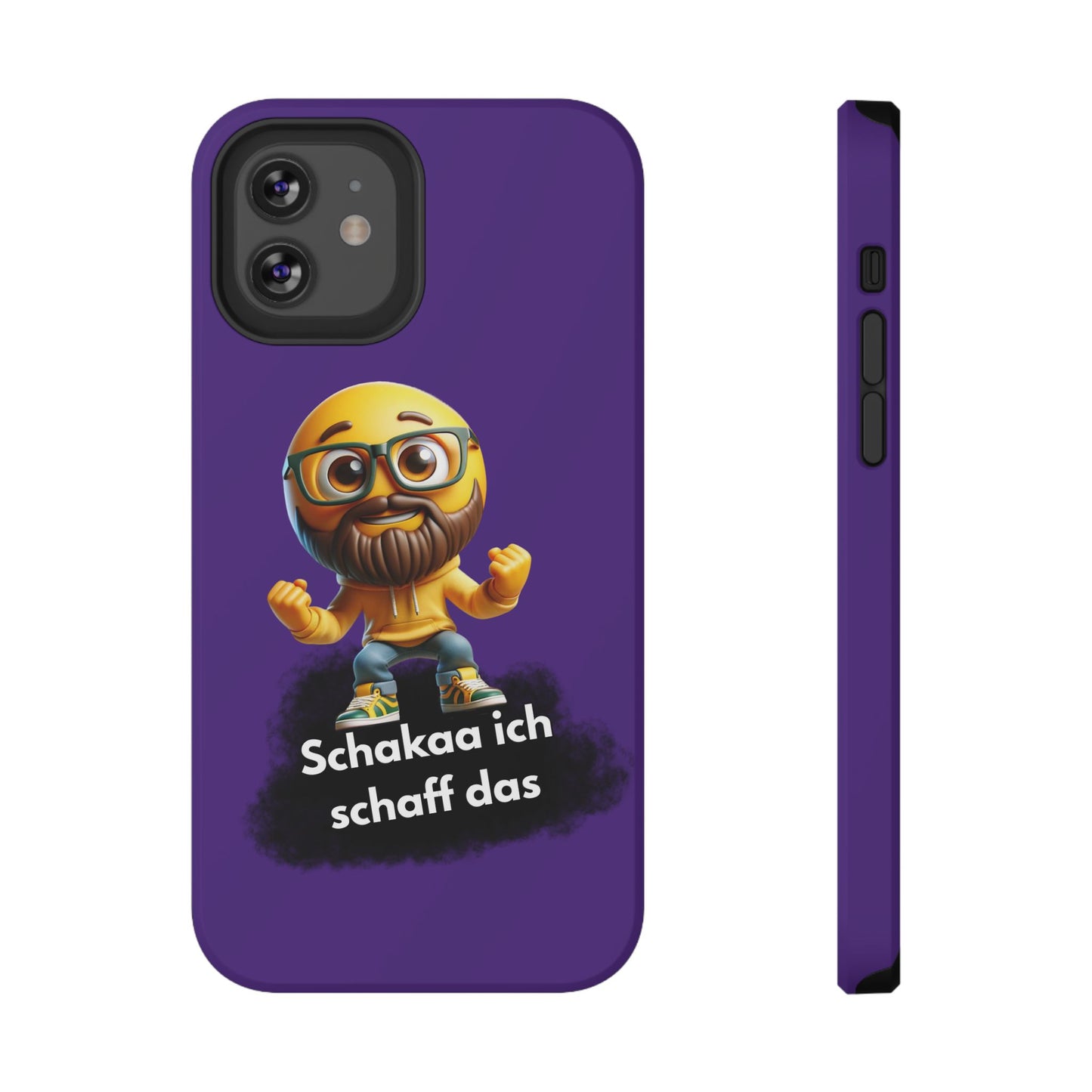 Motivational Impact-Resistant Phone Case - "Schakaa I can do it"