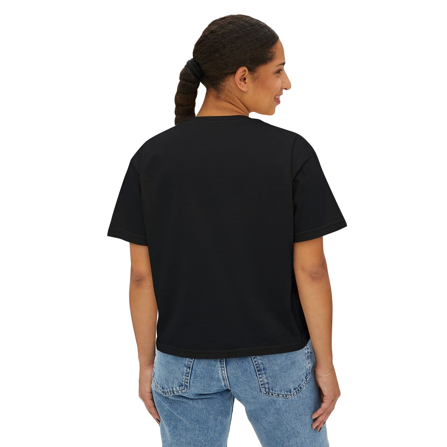 Wild Spirit Women's Boxy Tee | Motivational Graphic Top | Casual Wear, Gift for Nature Lovers, Birthday, Inspirational Tees