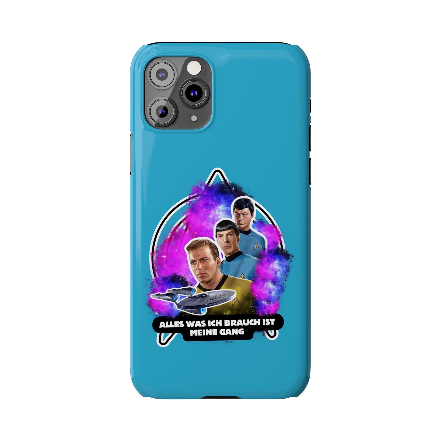 Handyhülle - Star trek Slim Phone Cases "Alles was ich brauch ist meine Gang", Star Trek