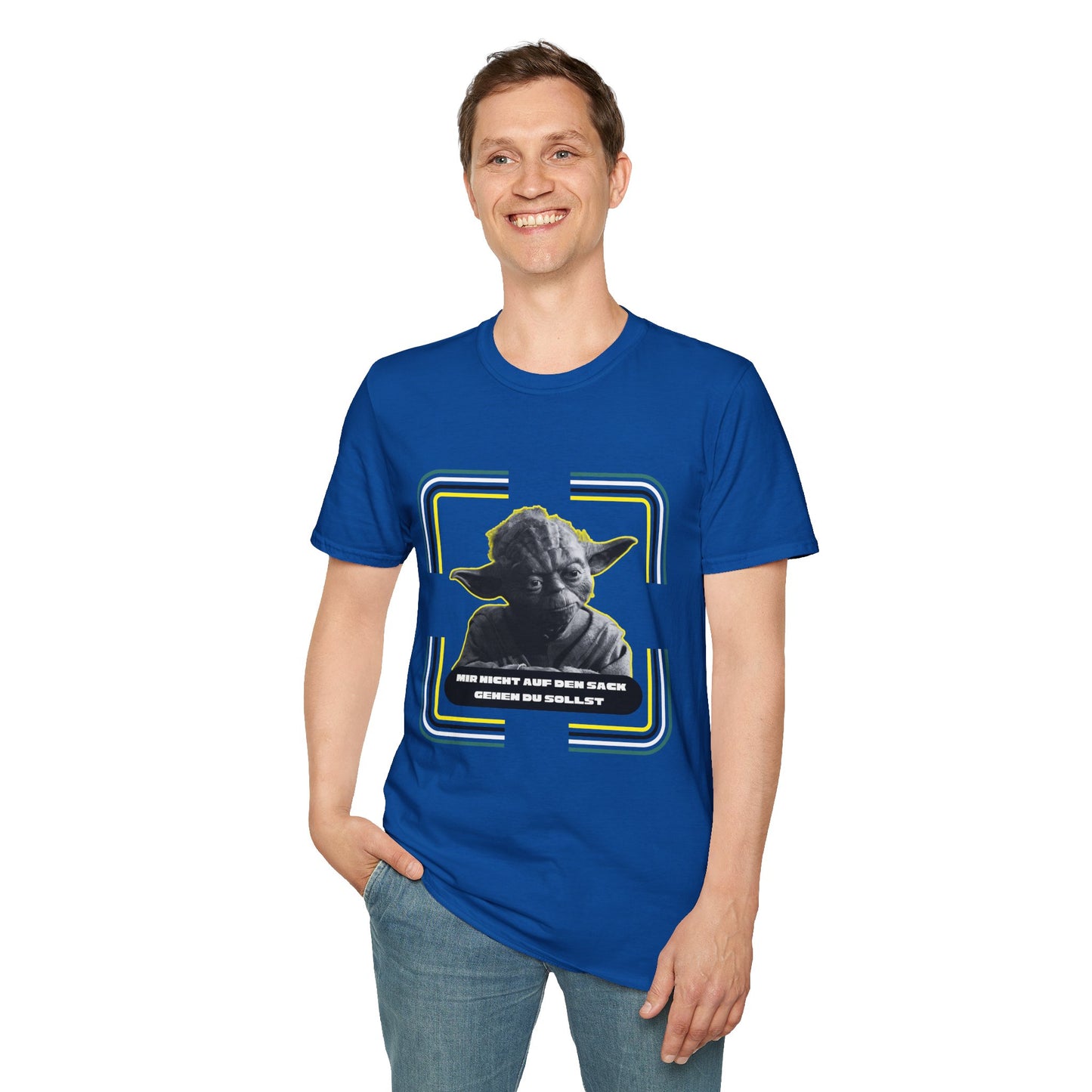 Yoda-Inspired Unisex T-Shirt - 'MIR NICHT AUF DEN... GEHEN DU SOLLST'