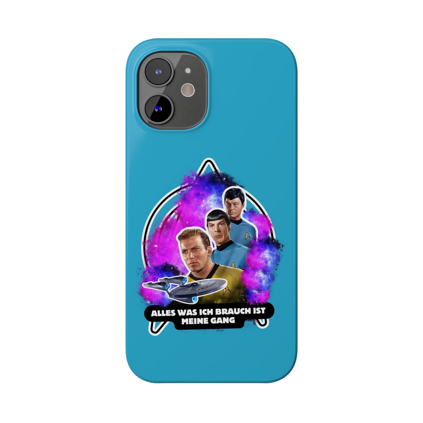 Handyhülle - Star trek Slim Phone Cases "Alles was ich brauch ist meine Gang", Star Trek
