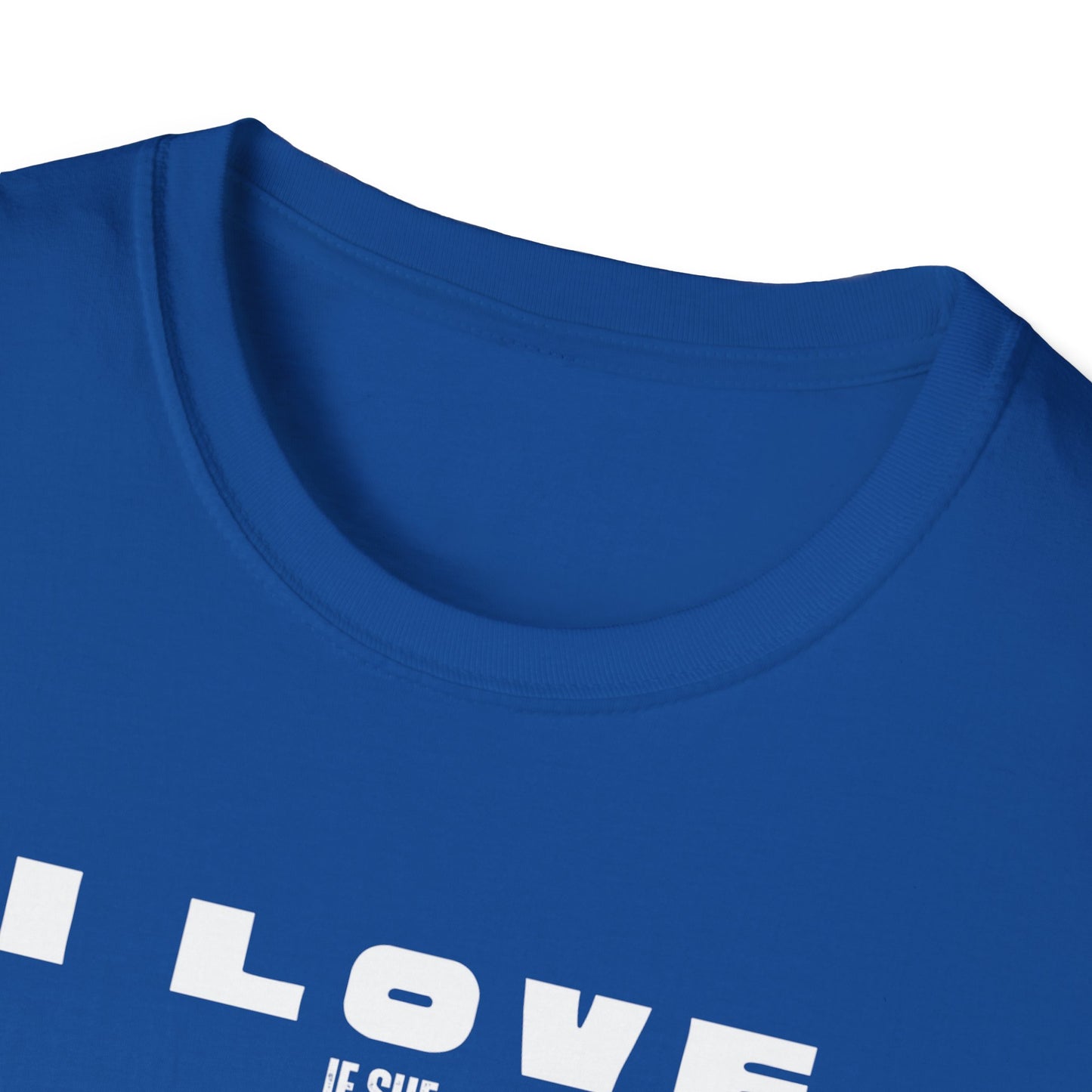 Minimalist Red Graphic Unisex T-Shirt - I love my wife