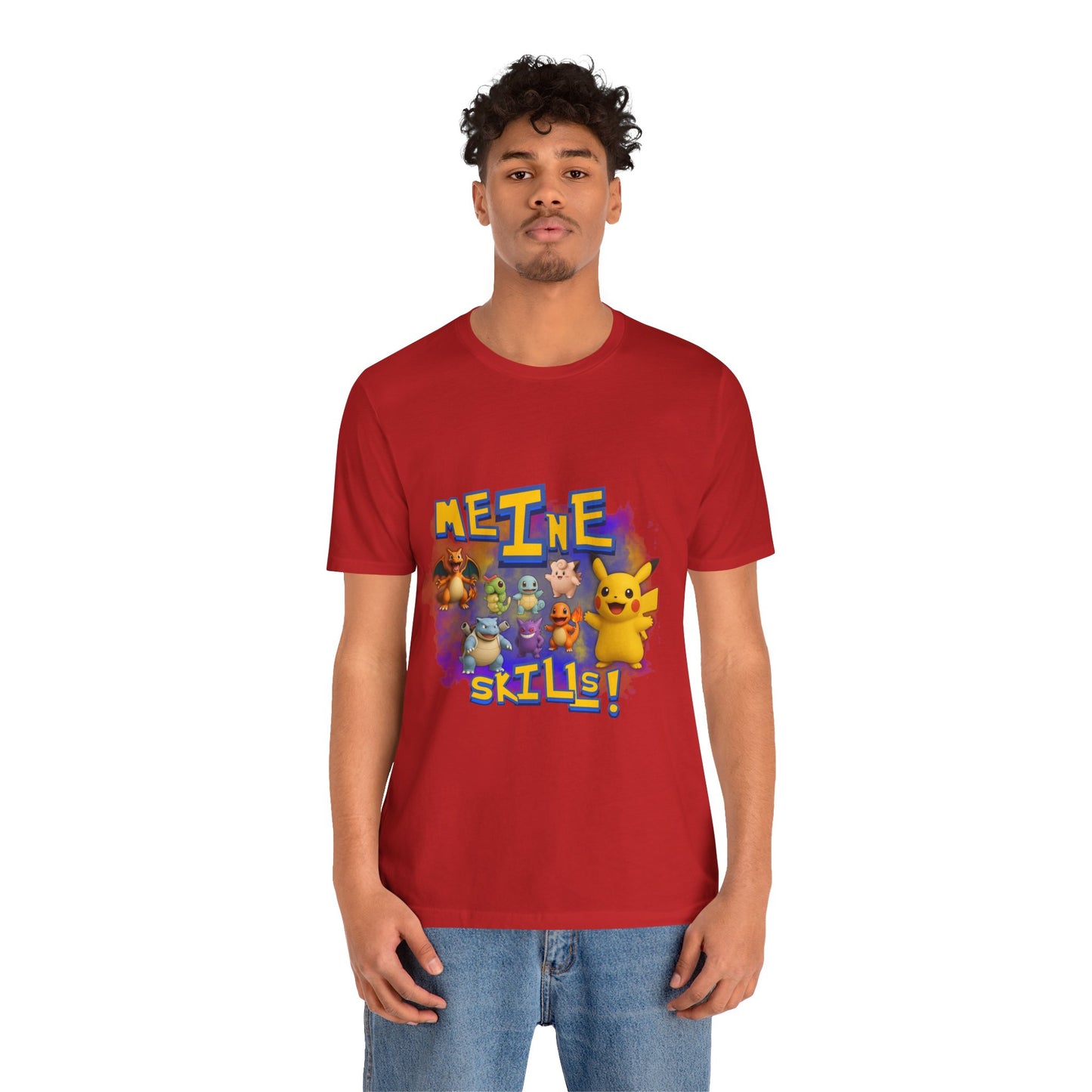 Pokemon Skills Unisex Tee, Fun Casual Shirt