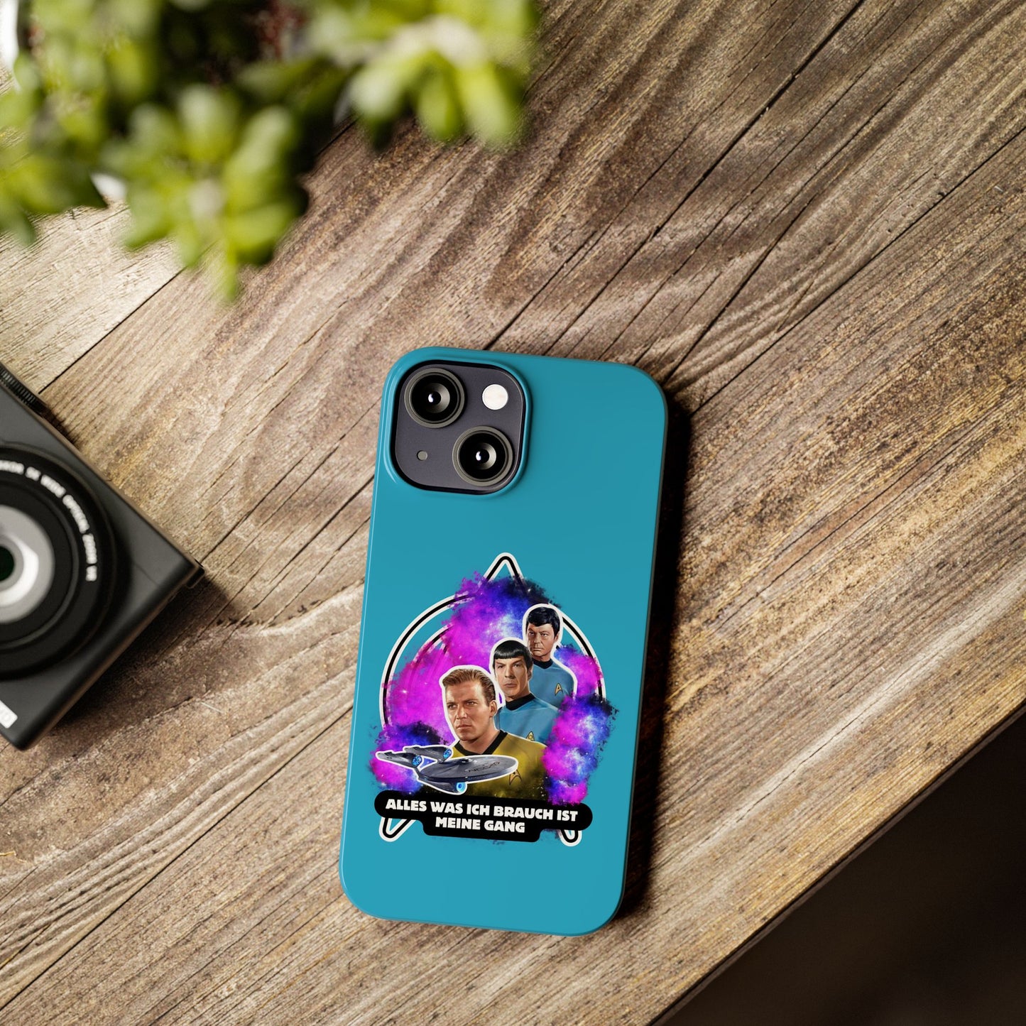 Handyhülle - Star trek Slim Phone Cases "Alles was ich brauch ist meine Gang", Star Trek