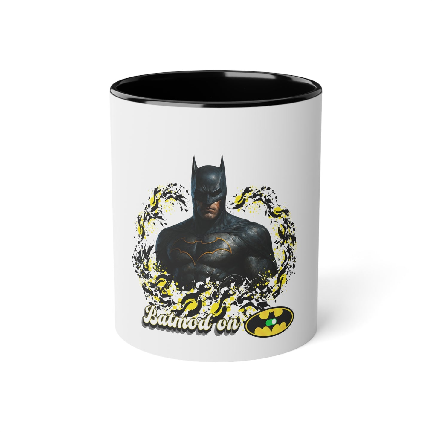Batman -"Batmod on" Tasse Themed Mug, Superhero Collectible, 11oz Accent Mug