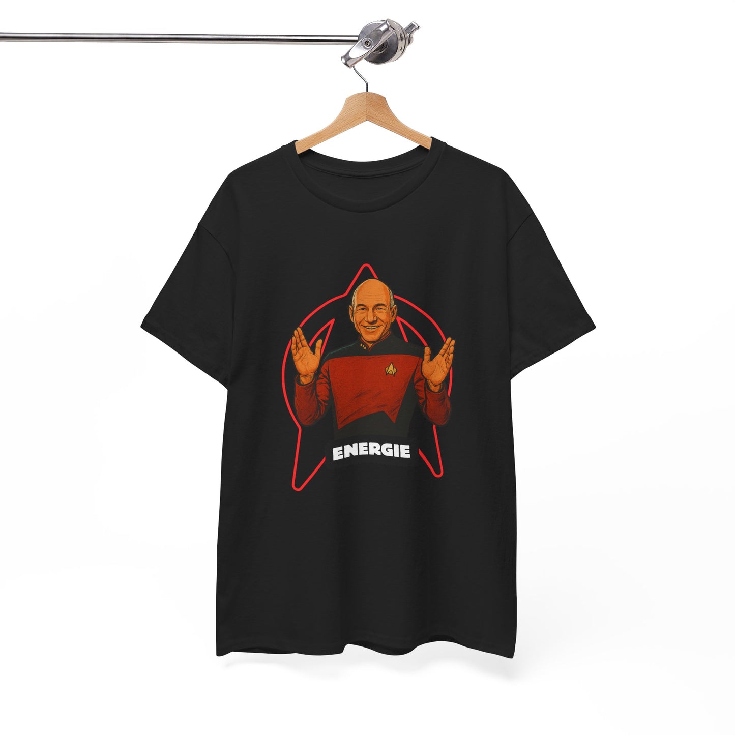 Energie Unisex Heavy Cotton Tee - Perfect for Sci-Fi Fans and Casual Wear