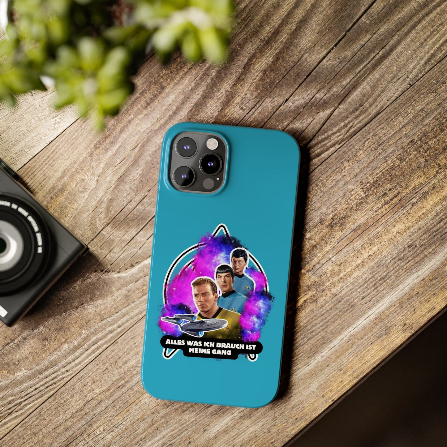 Handyhülle - Star trek Slim Phone Cases "Alles was ich brauch ist meine Gang", Star Trek