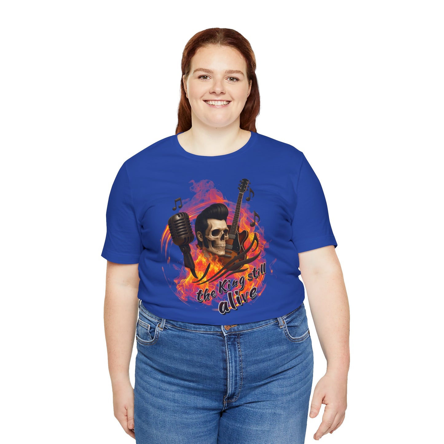 Music Vibes Unisex Jersey Tee - 'The King Still Alive' Graphic T-Shirt