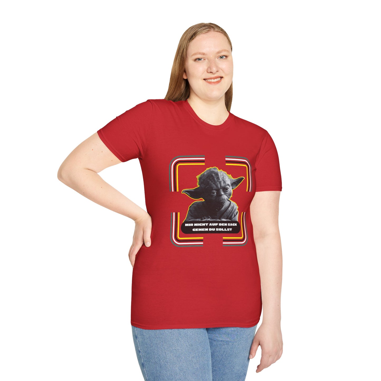 Yoda-Inspired Unisex T-Shirt - 'MIR NICHT AUF DEN... GEHEN DU SOLLST'