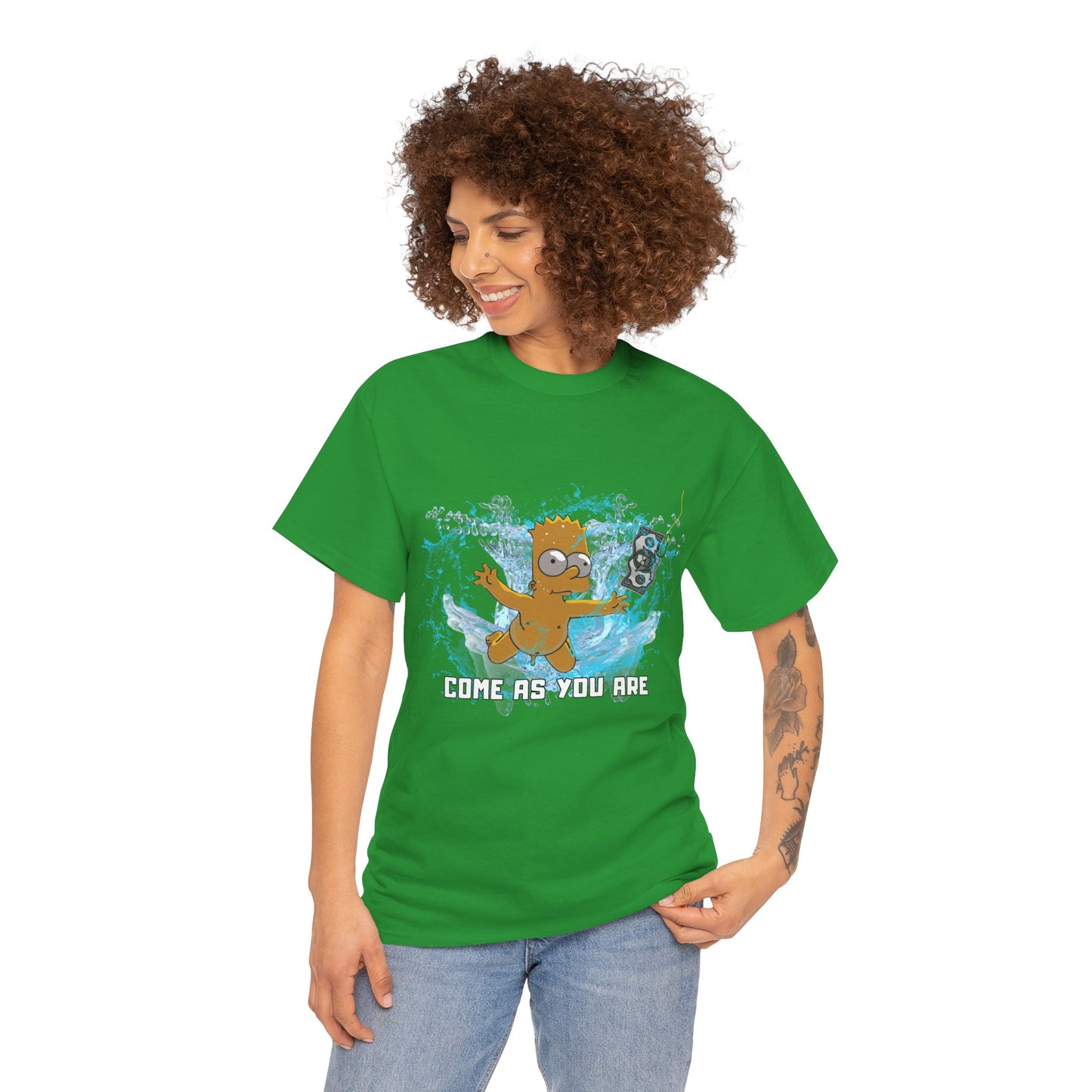 Come As You Are Unisex Shirt Bart Simpson
