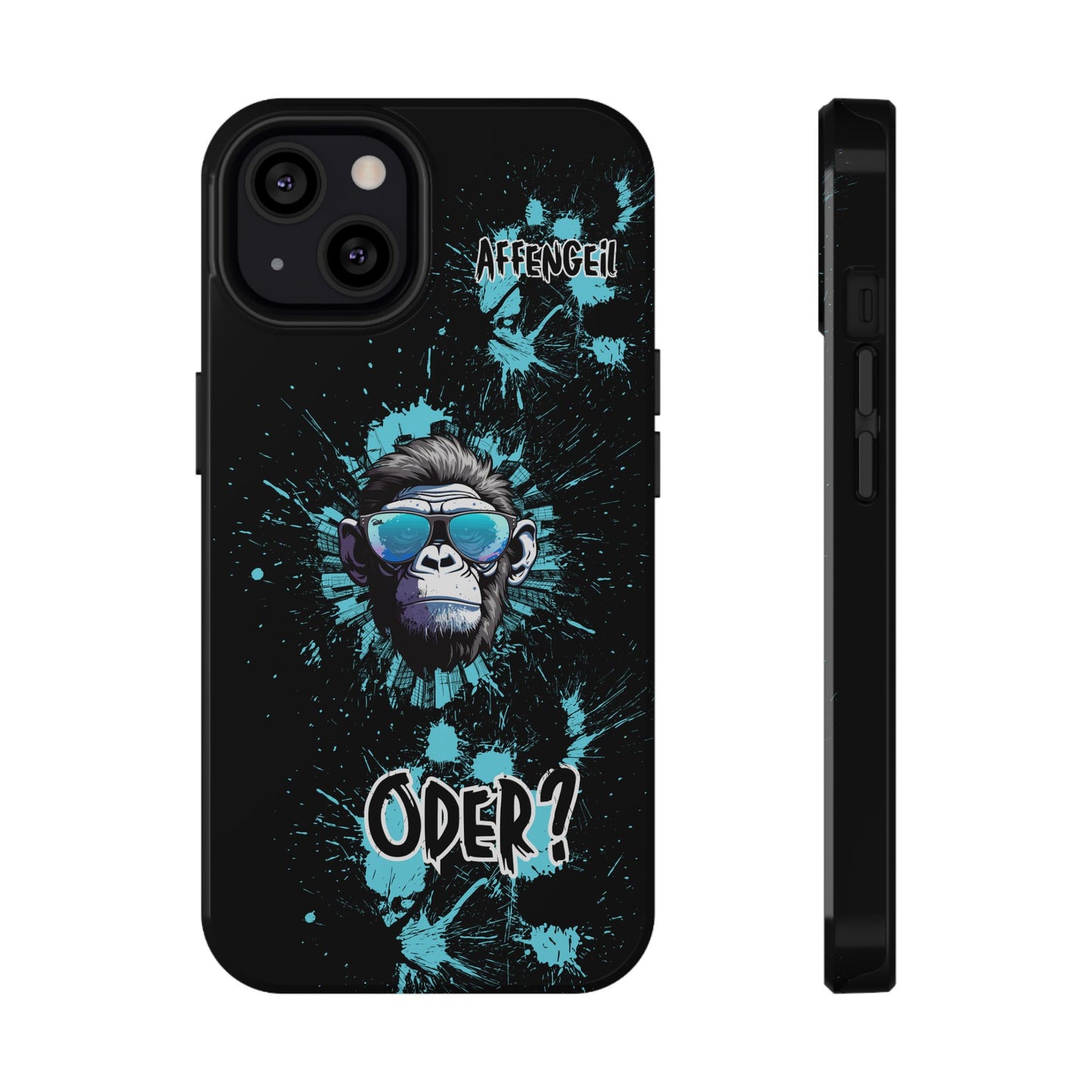 Affengeil - oder? Trendy Gorilla Phone Case - Impact-Resistant, Bold Design for Animal Lovers