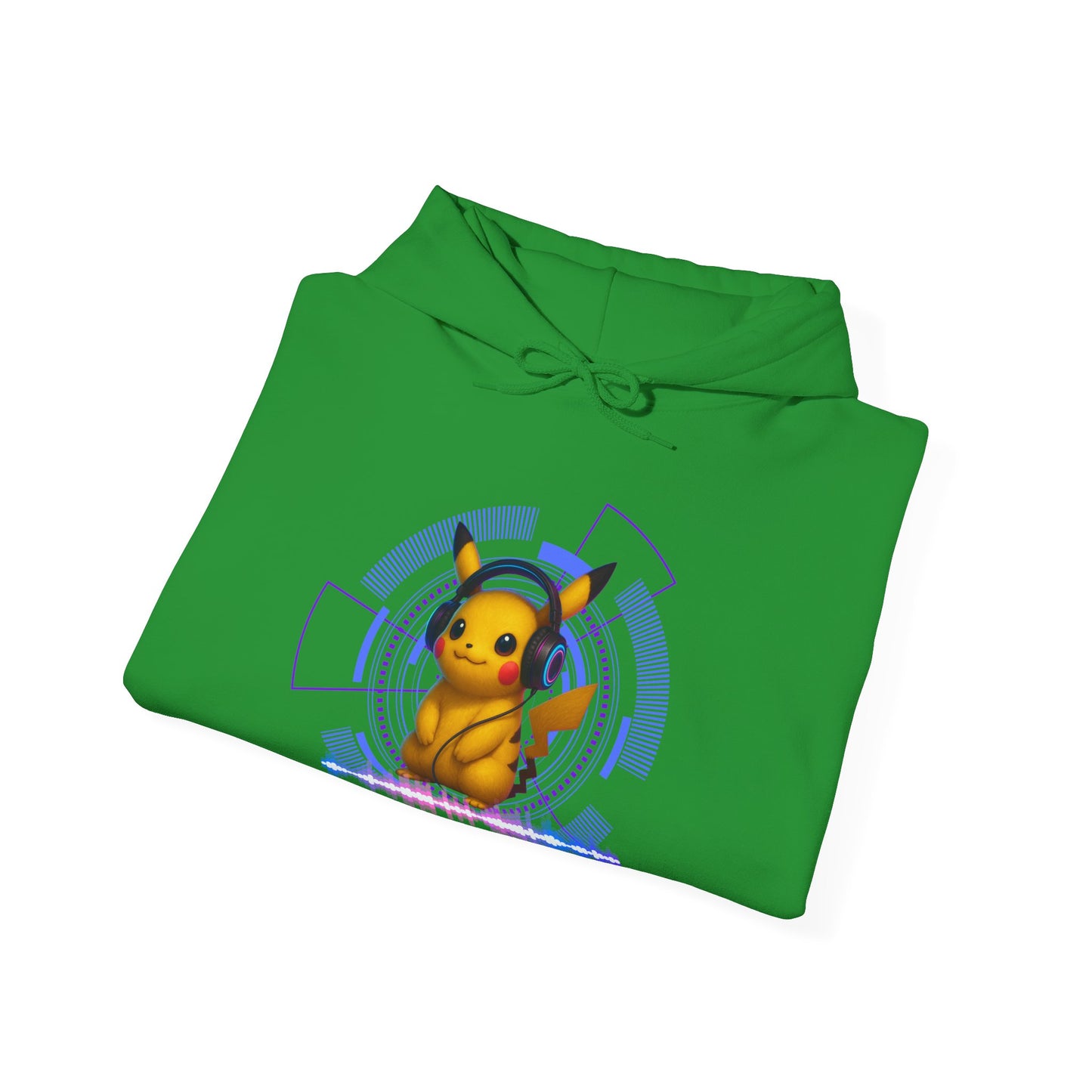 Rave Hoddie, Live Love Rave - Techno - Pokemon