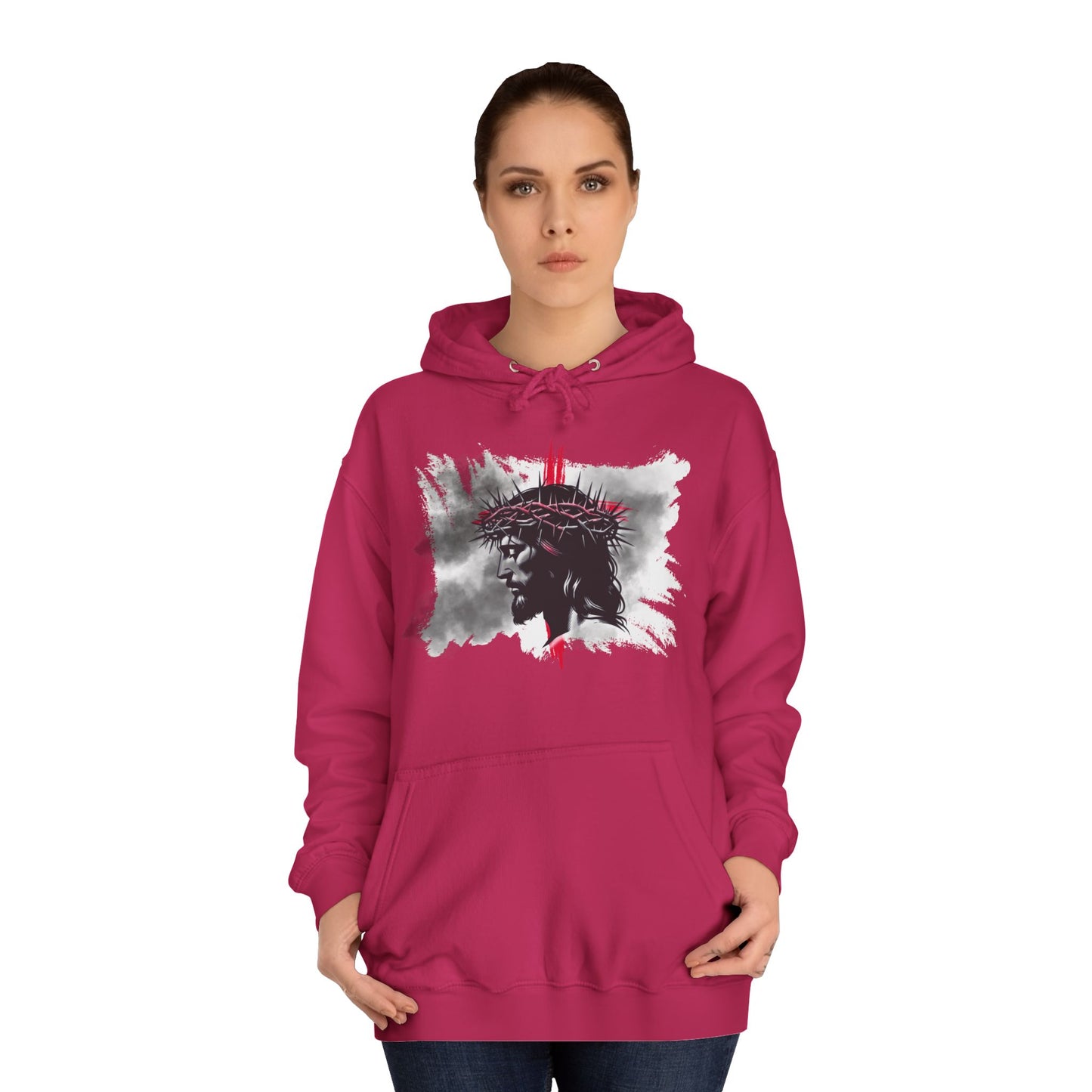 Jesus blessed - saved - loved Hoodie